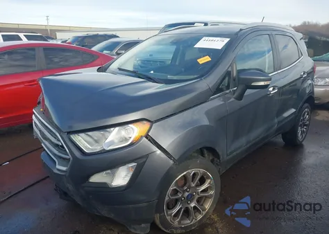 2020 Ford Ecosport Titanium из США, поврежденный, VIN MAJ6S3KL5LC327449